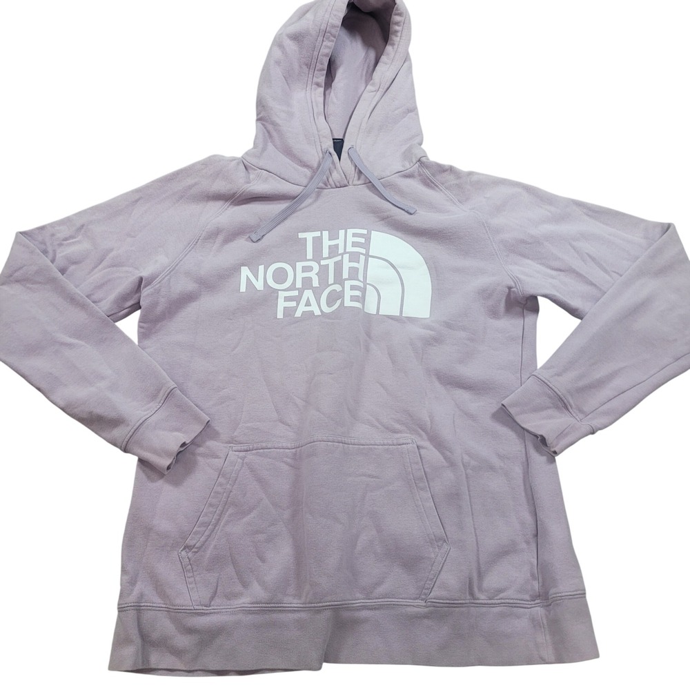 The North Face Womens Half Dome Pullover Hoodie Purple Lavender Large